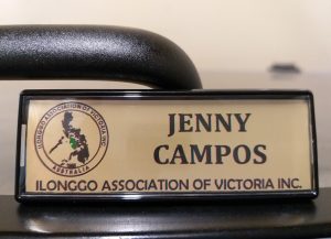 Printed Name Badge